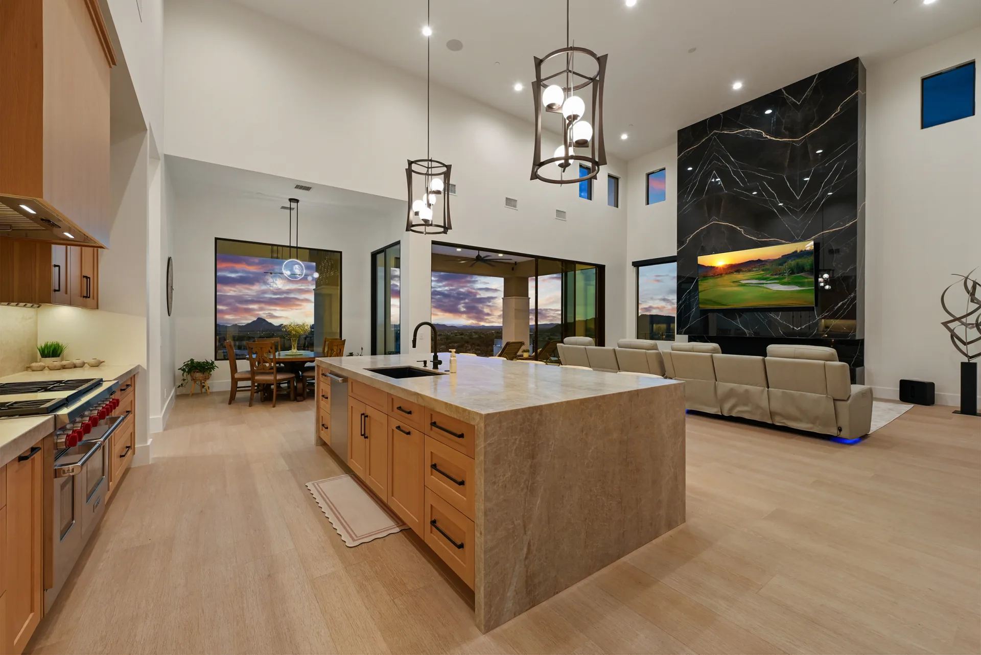 Praiano Way great room