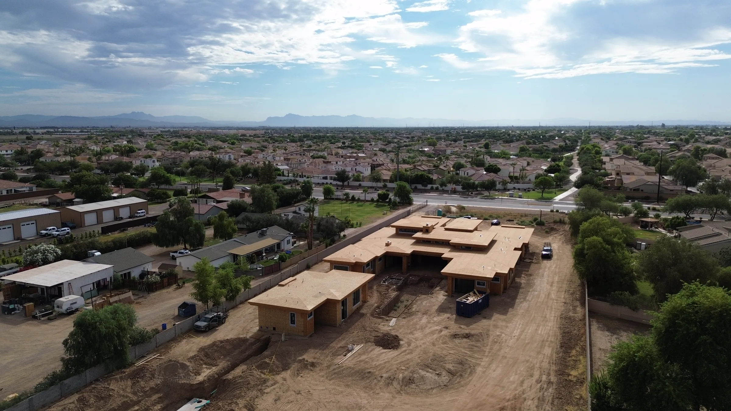 Cooper Road aerial view 9