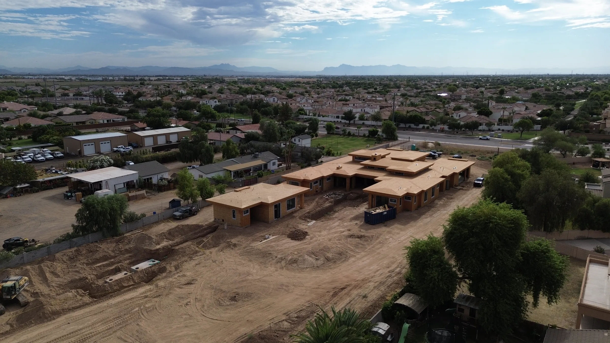 Cooper Road aerial view 3