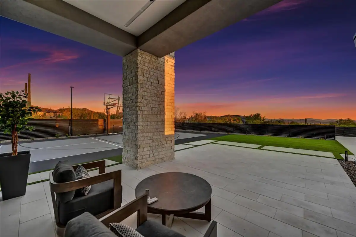 Primary patio off the bedroom