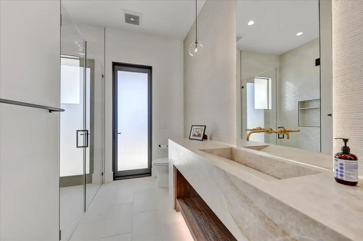 Hall bath