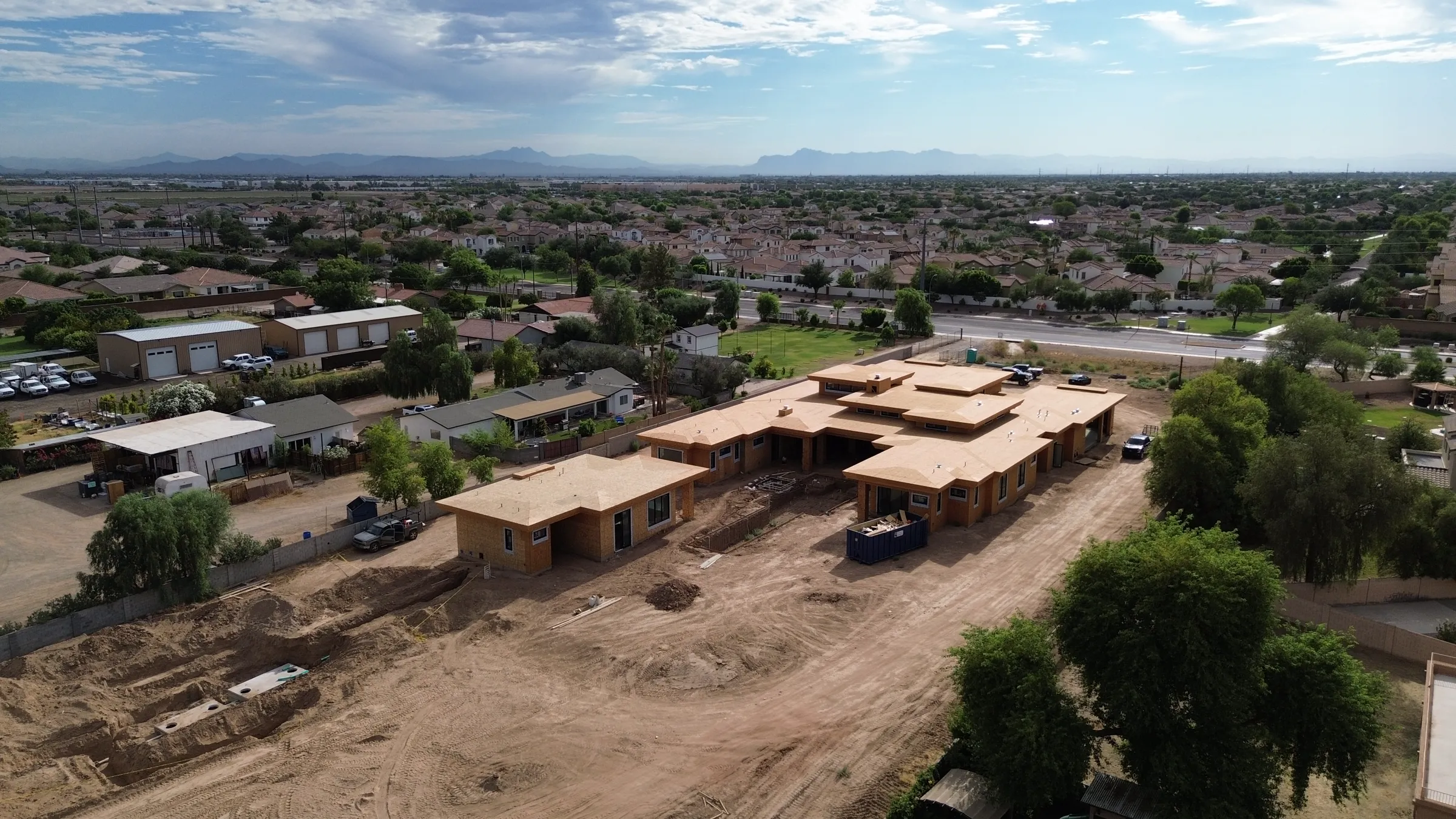 Cooper Road aerial view 7