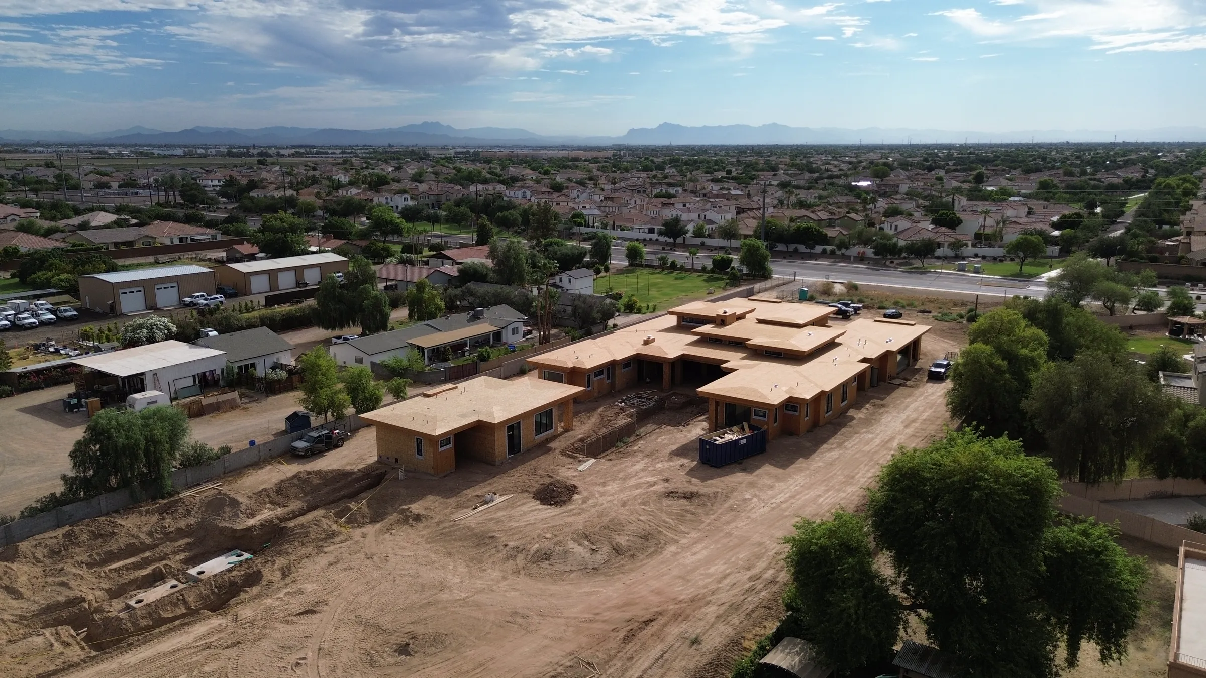 Cooper Road aerial view 6