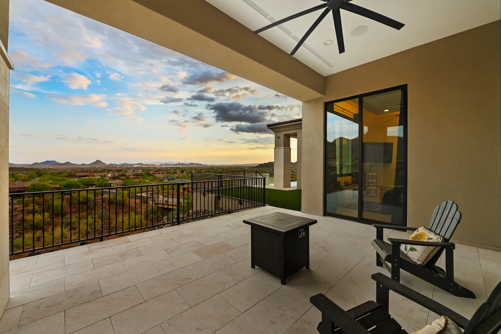Praiano Way guest patio