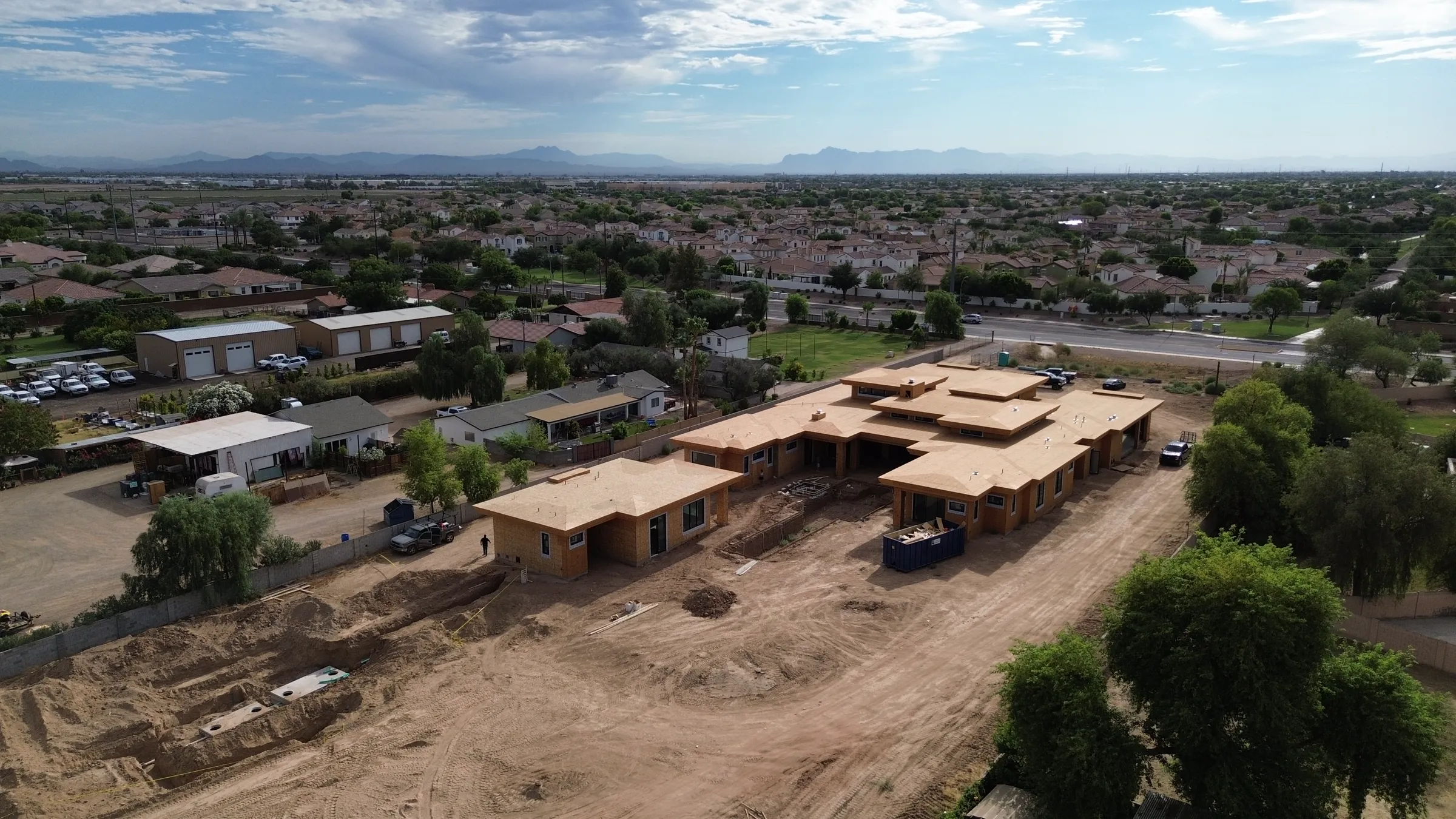 Cooper Road aerial view 5