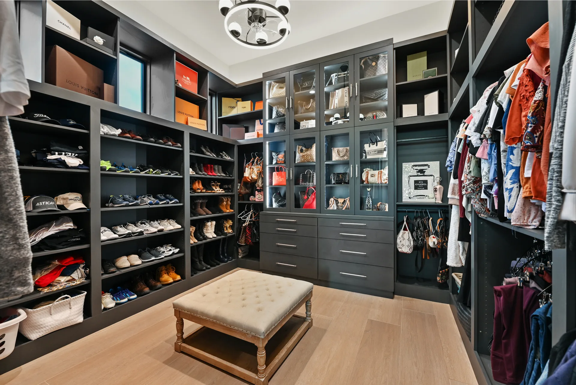 Praiano Way primary walk-in wardrobe