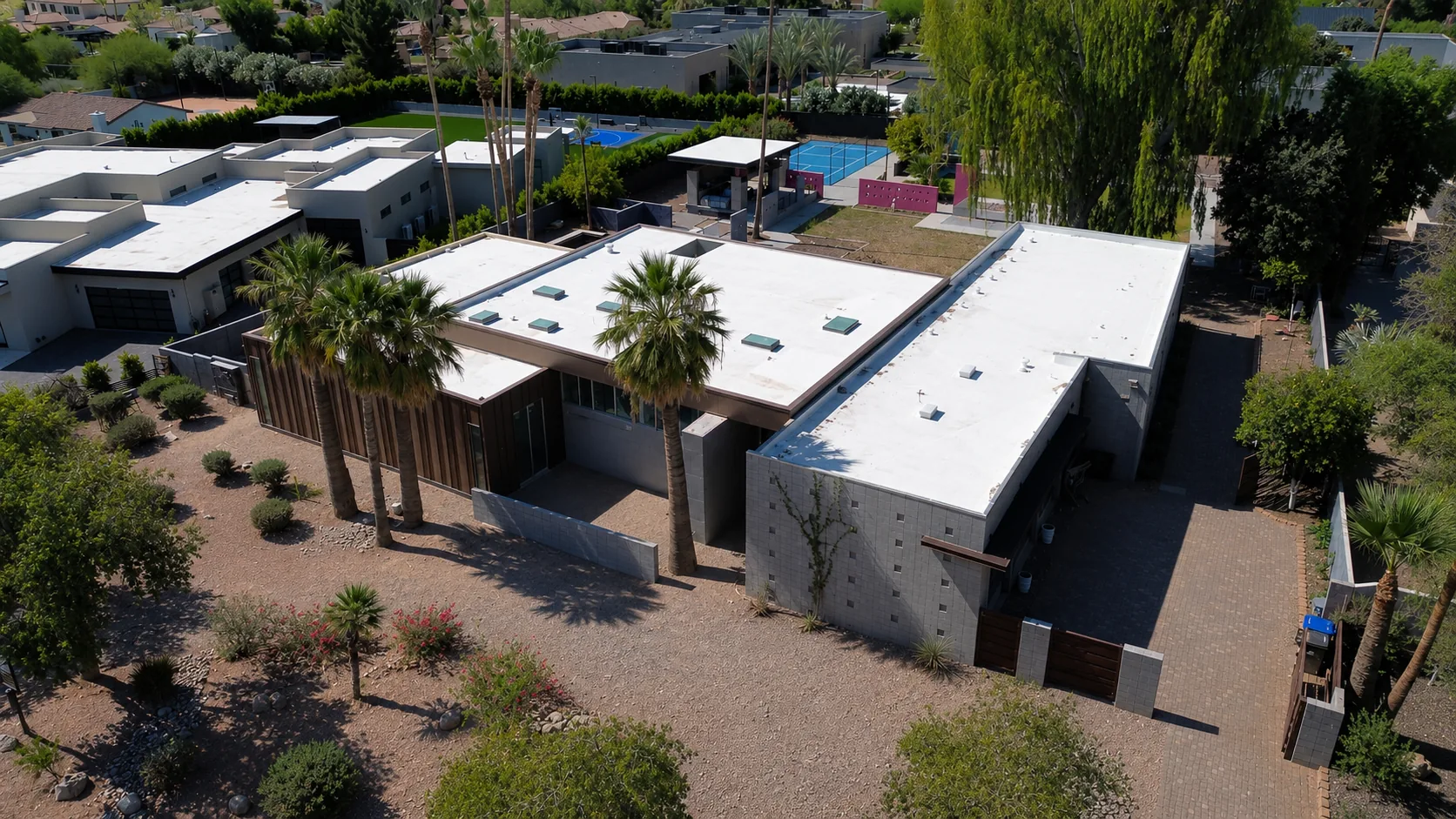 Kelly Project custom home in Paradise Valley, in progress