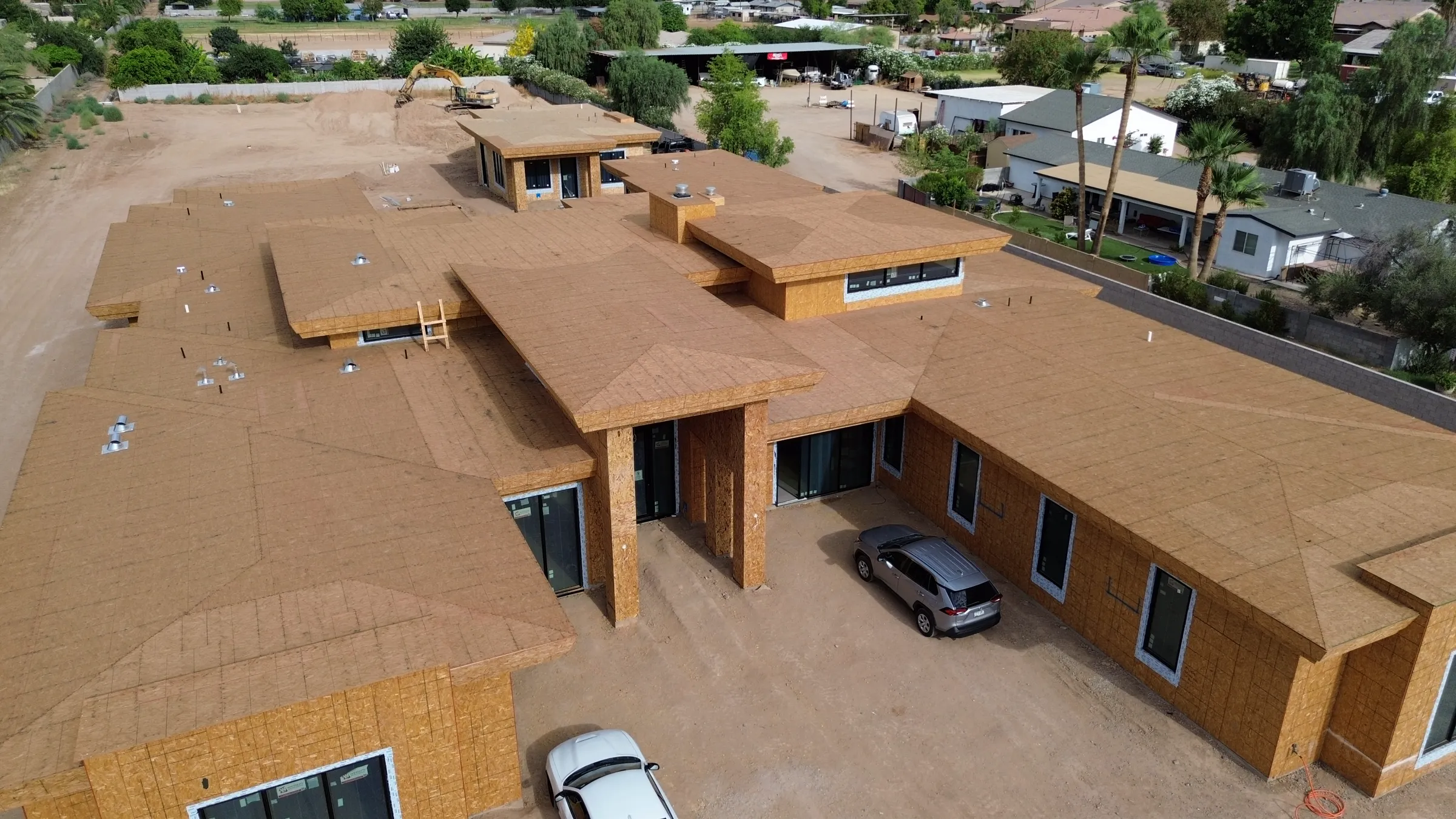 Cooper Road aerial view 1